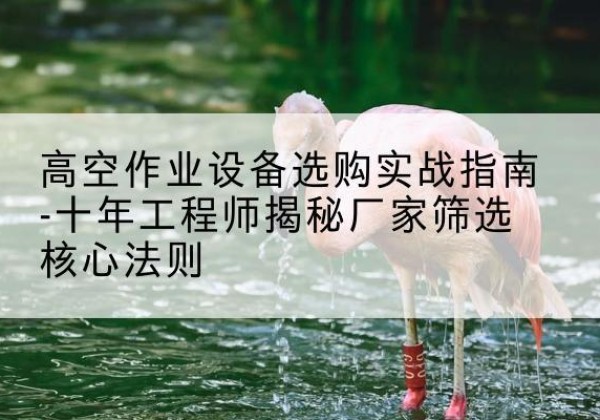平房剪叉式升降机厂家-高空作业设备选购实战指南-十年工程师揭秘厂家筛选核心法则